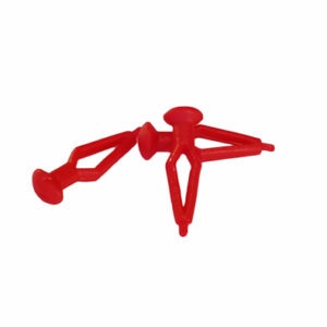 Montageklemmer til 40 og 68 cm plaststjerne, rød