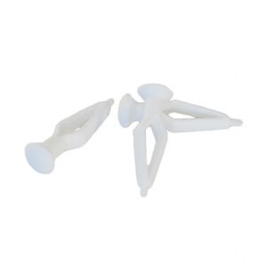 Montageklemmer til 40 og 68 cm plaststjerne, hvid