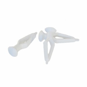 Montageklemmer til 40 og 68 cm plaststjerne, hvid